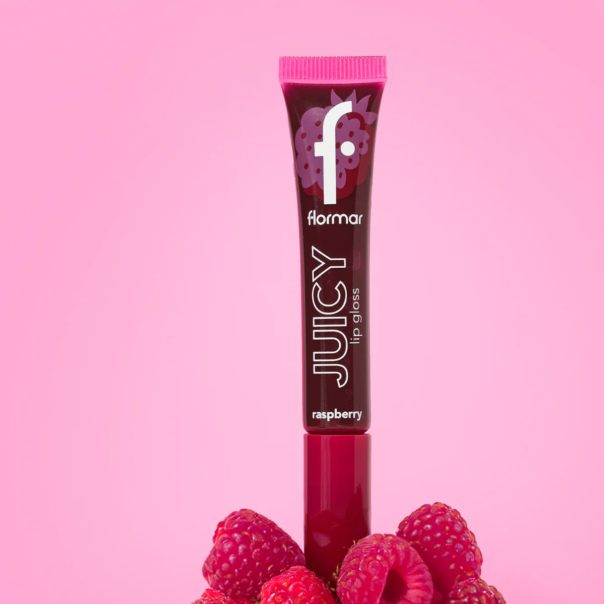Flormar Juicy Lip Gloss 001 Raspberry 4g - Image 6