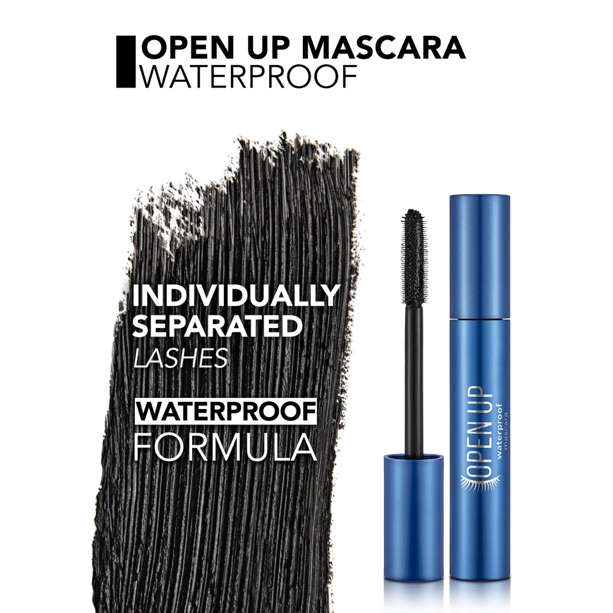 Flormar Open Up Waterproof Mascara 12ml - Image 4