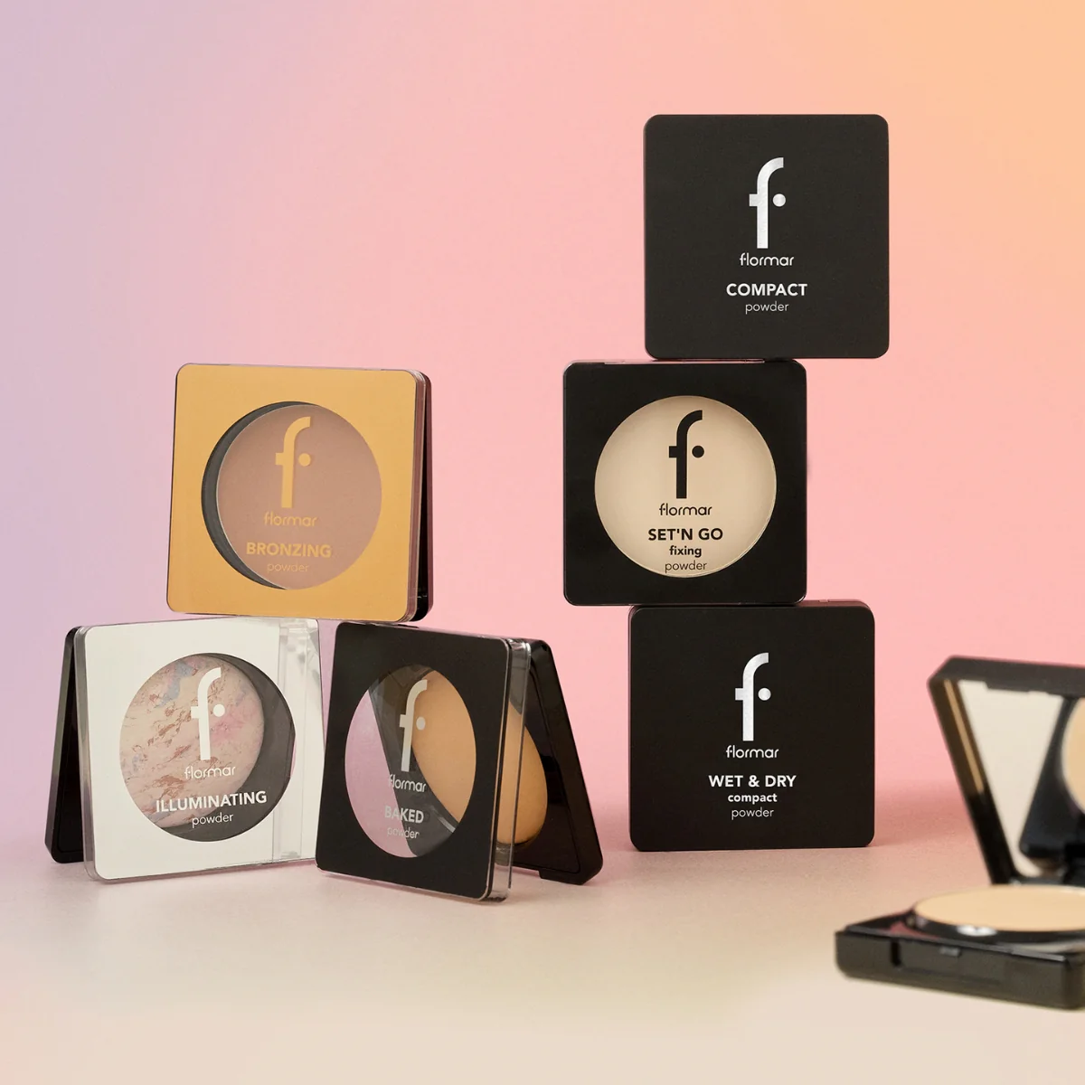 Flormar Set N Go Fixing Powder 002 Honey 8g - Image 5