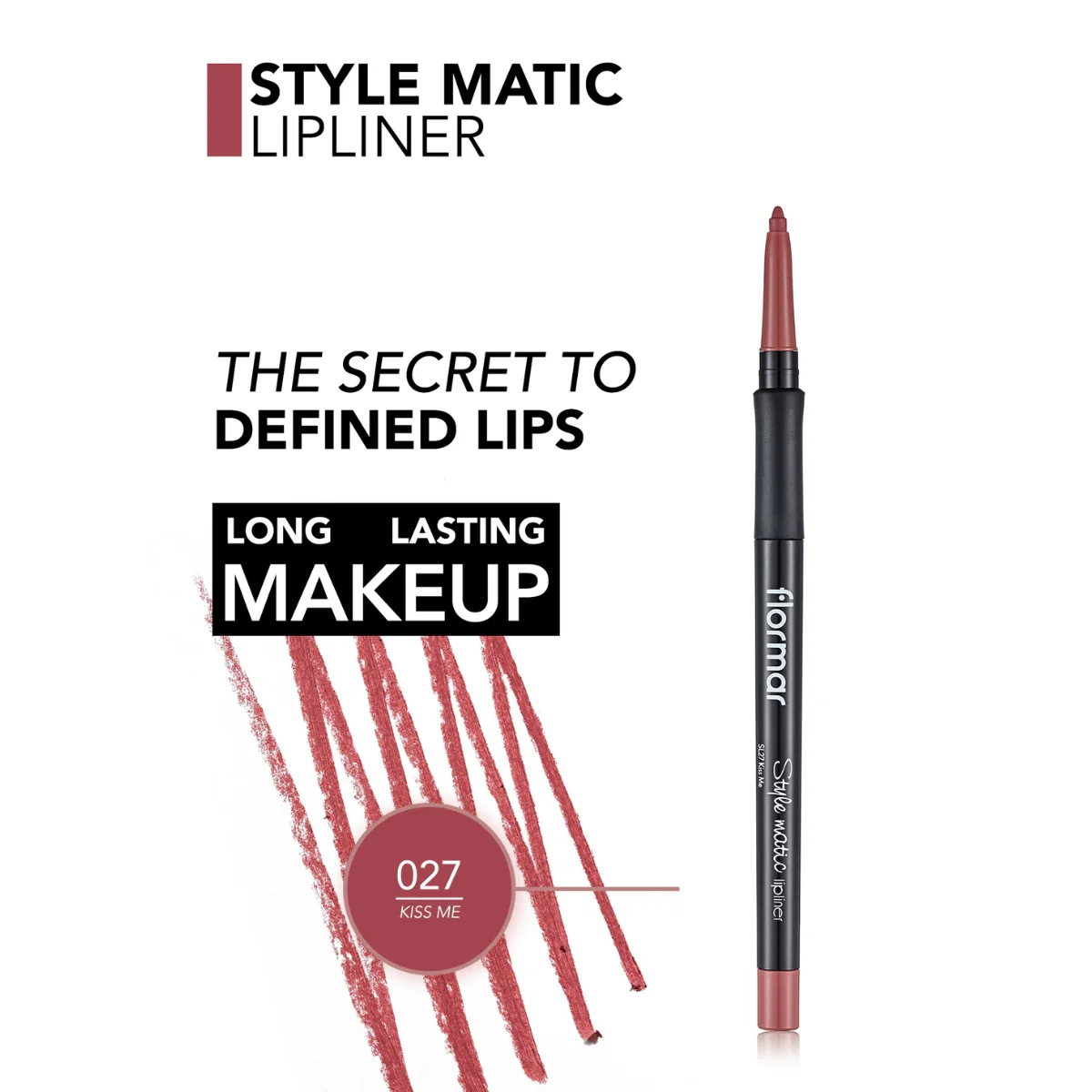 Flormar Style Matic Lipliner SL27 Kiss Me 0.35g - Image 3