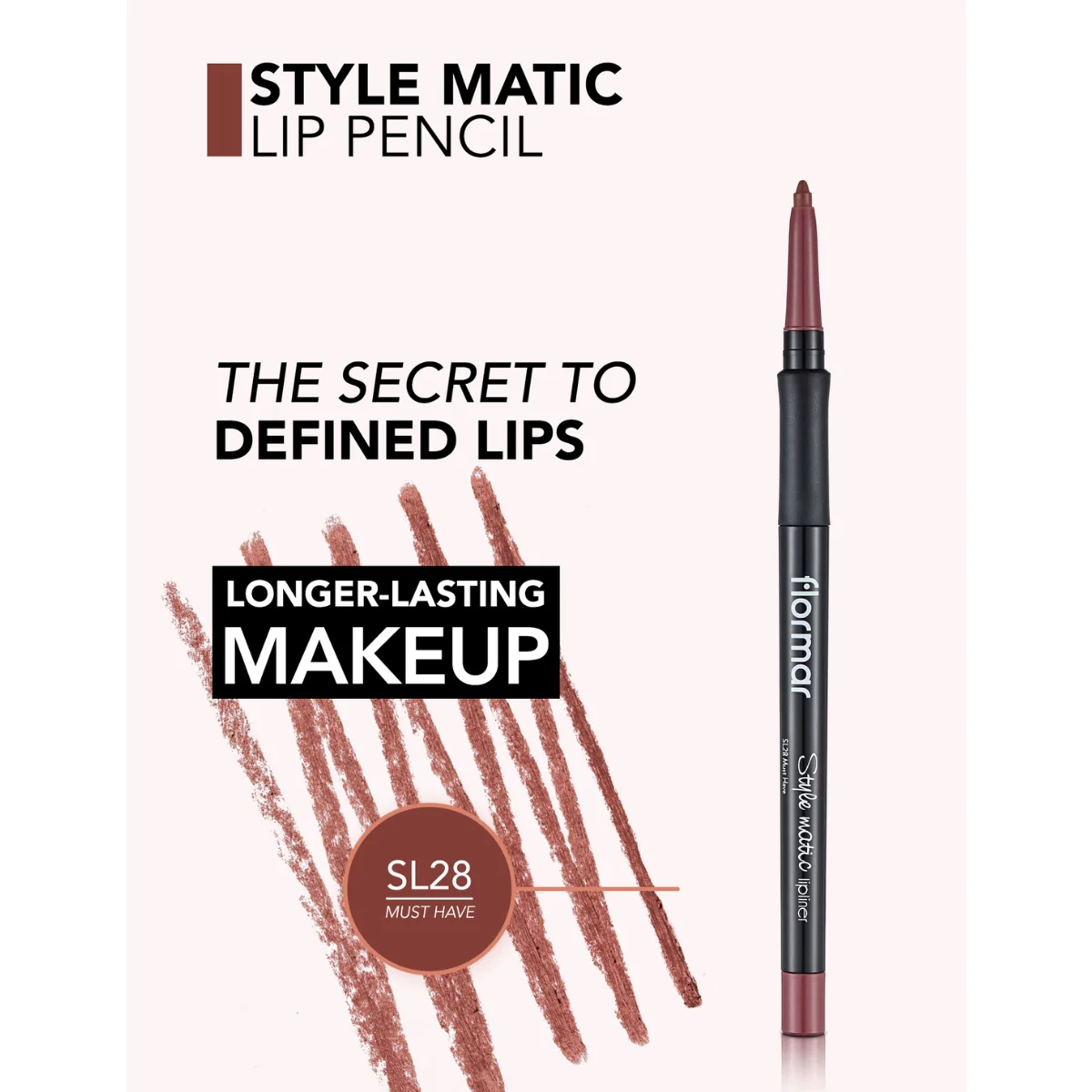 Flormar Style Matic Lipliner SL28 Must Have 0.35g - Image 3