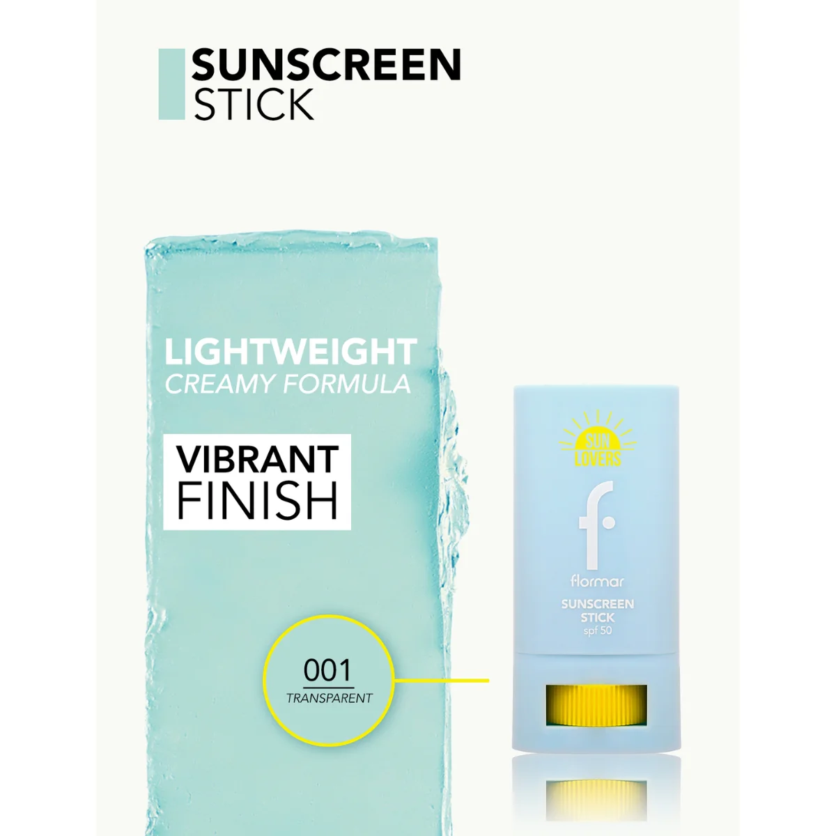 Flormar Sun Screen Stick SPF50 13g - Image 5