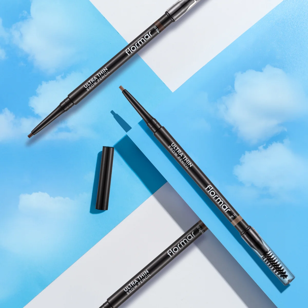 Flormar Ultra Thin Brow Pencil 002 Light Brown 0.14g - Image 5