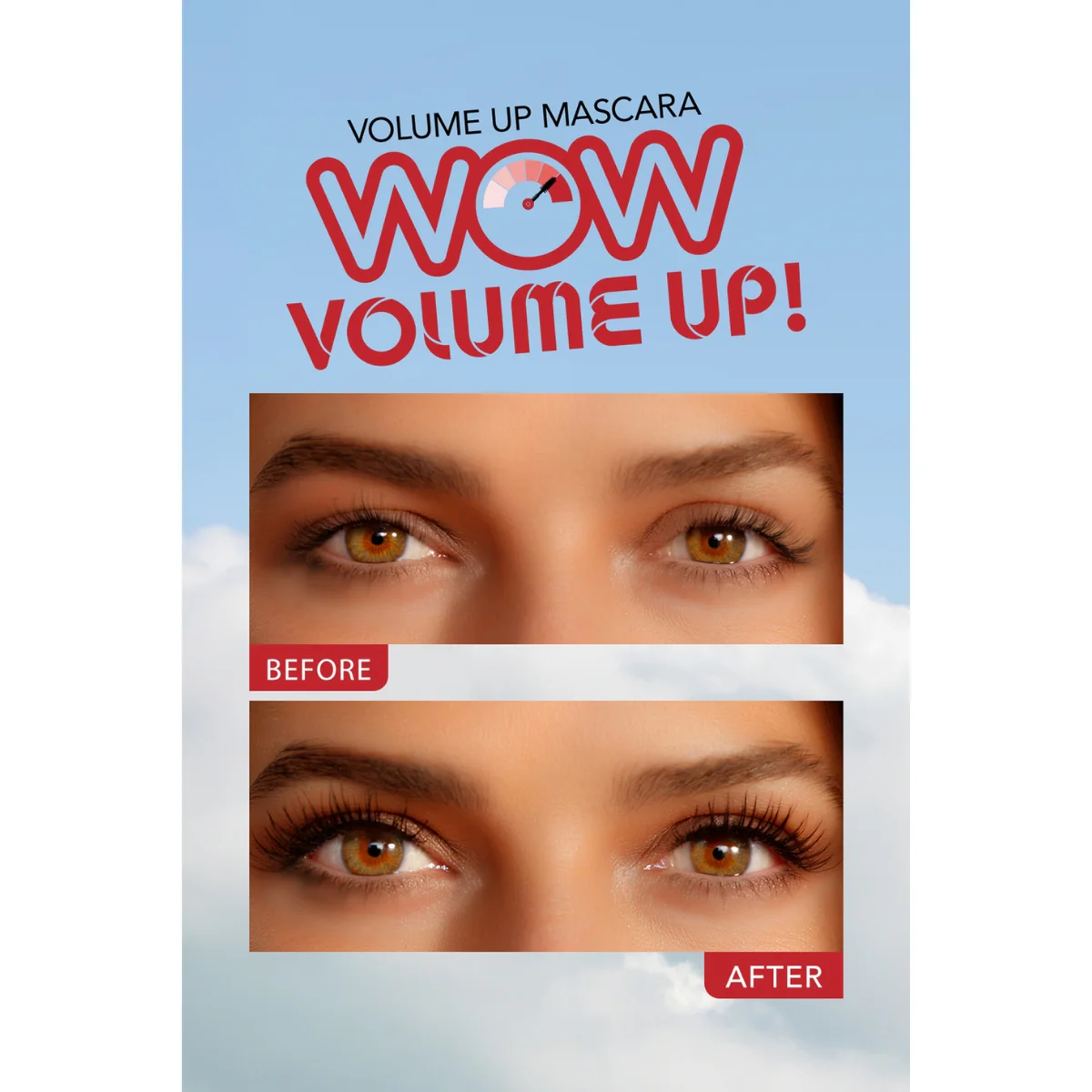 Flormar Volume Up Mascara Black 12ml - Image 5