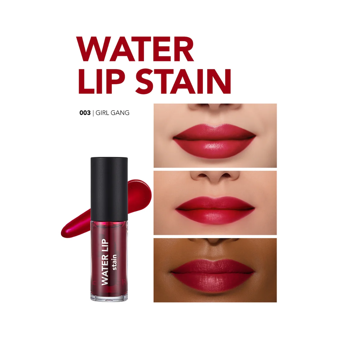 Flormar Water Lip Stain 003 Girl Gang 6.4ml - Image 4