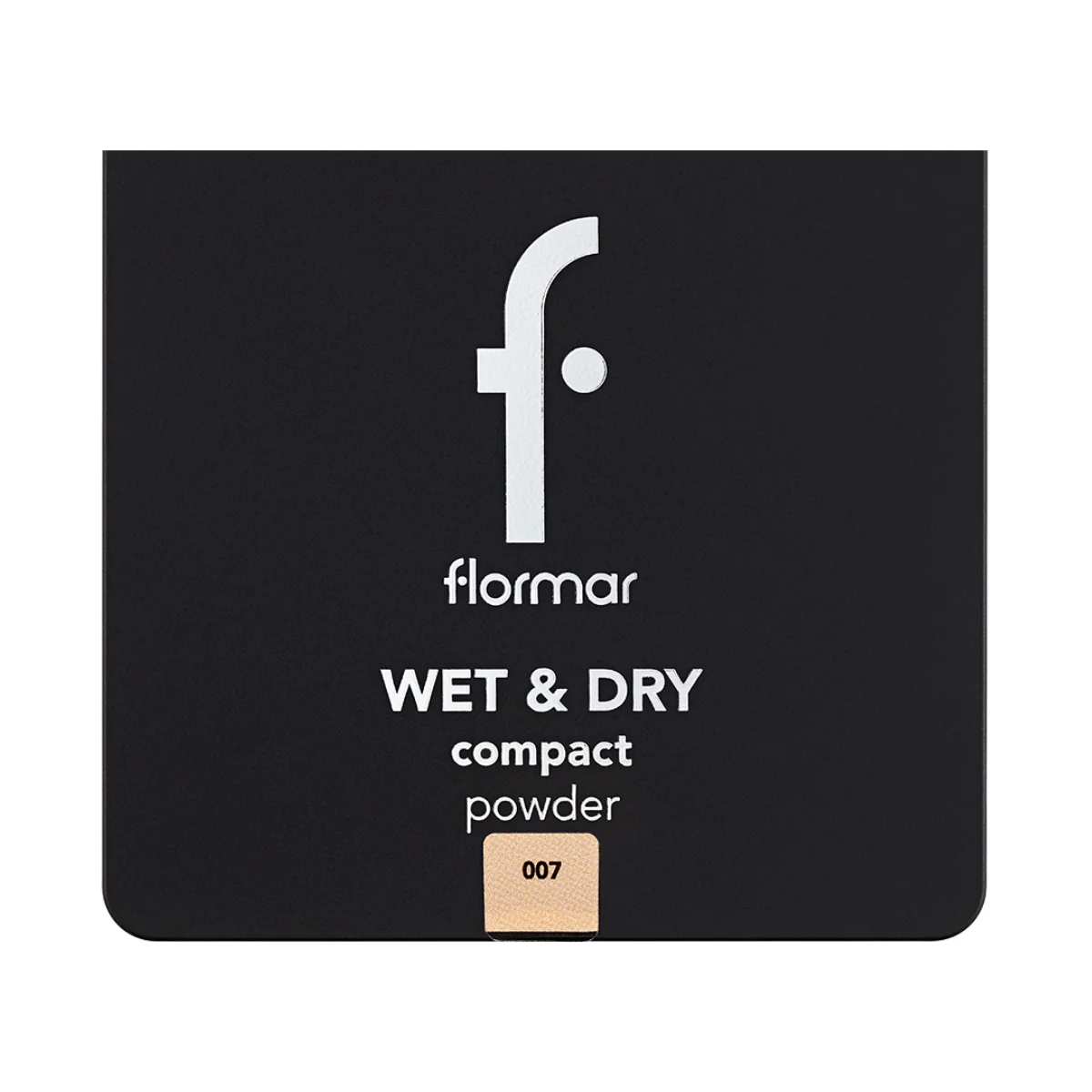 Flormar Wet & Dry Compact Powder 07 Caramel Peach 10g - Image 2