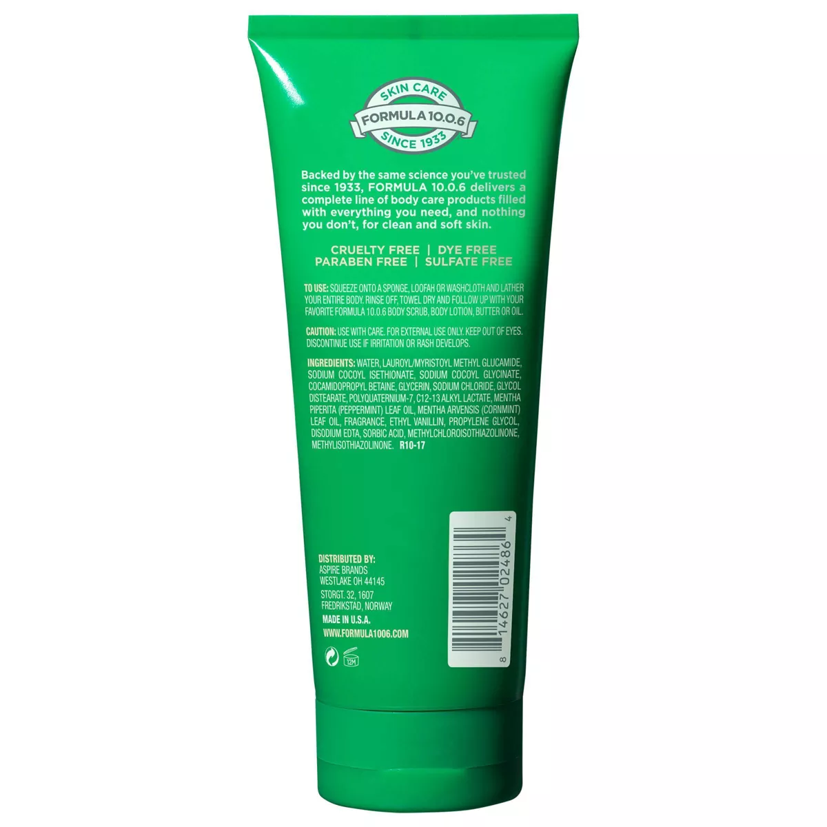 Formula 10.0.6 Wake Up Now Energizing Body Wash 300ml - Image 2