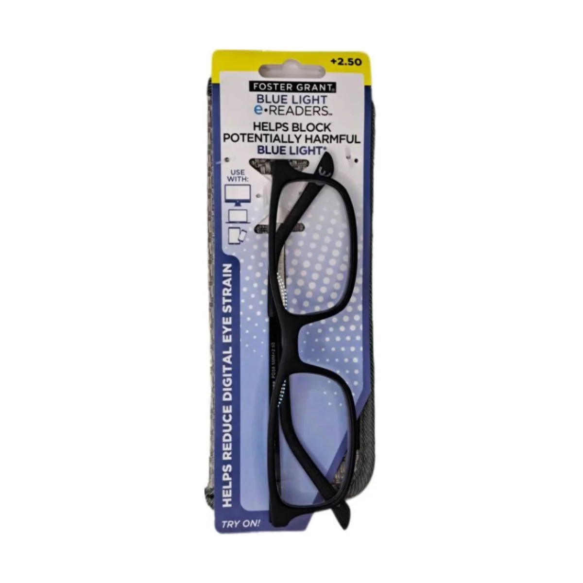Foster Grant Blue Light eReaders Mens 2.5