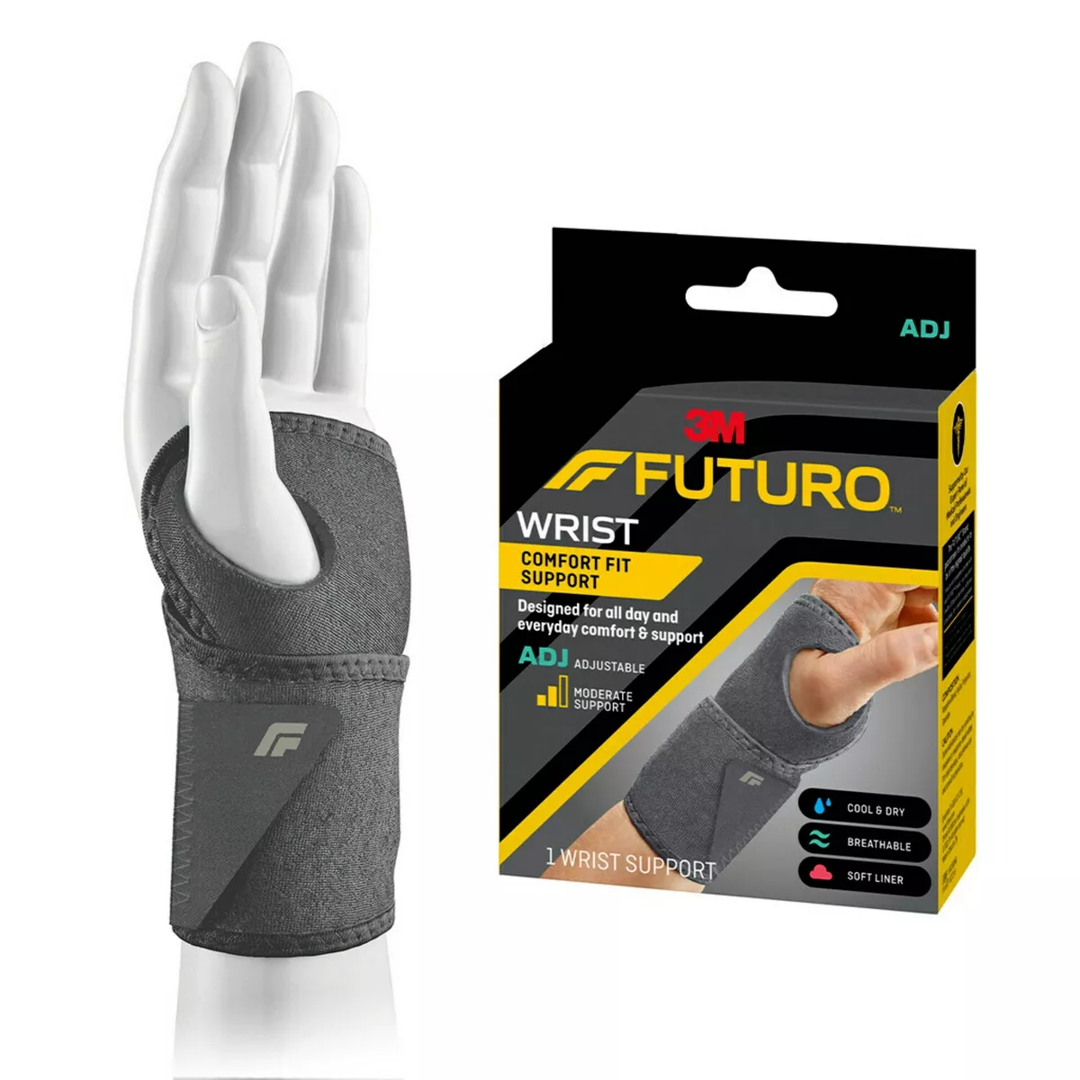Futuro Comfort Fit Wrist Support Adjustable - Image 3