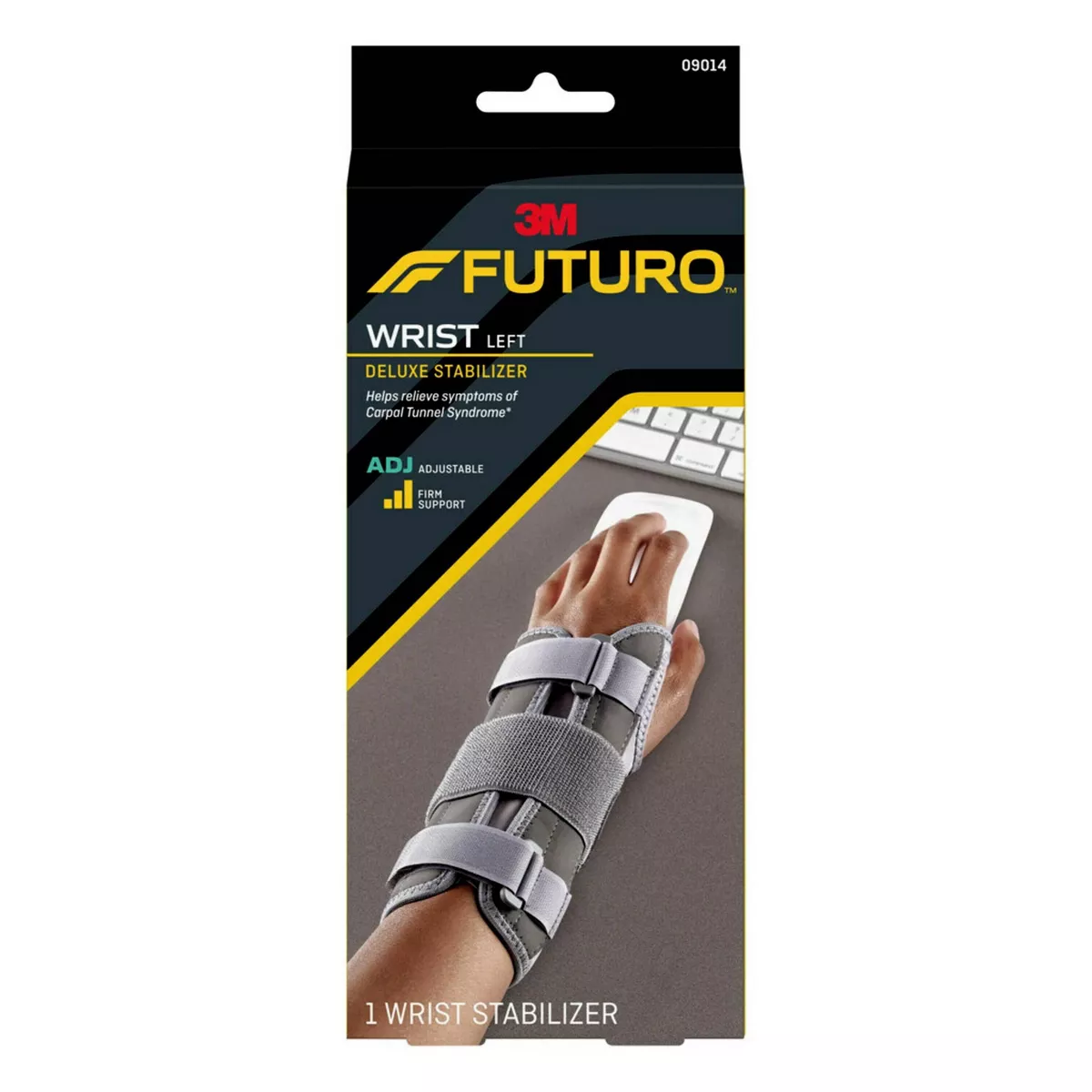 Futuro Deluxe Wrist Stabelizer Adjustable Left Hand