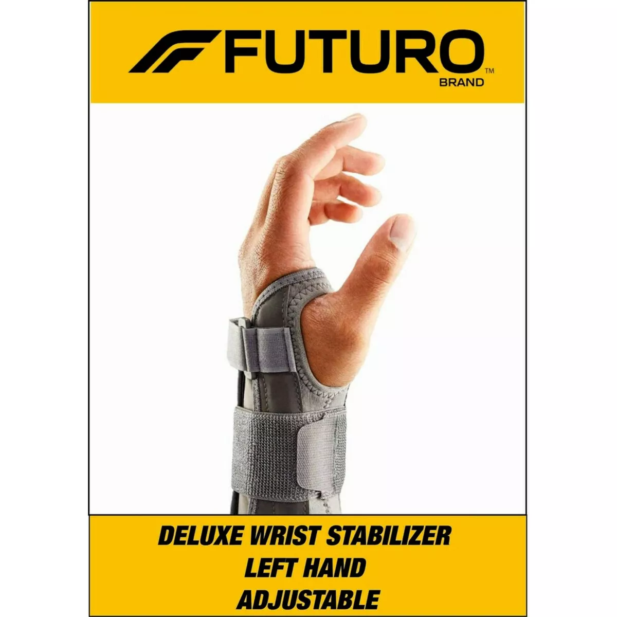 Futuro Deluxe Wrist Stabelizer Adjustable Left Hand - Image 5