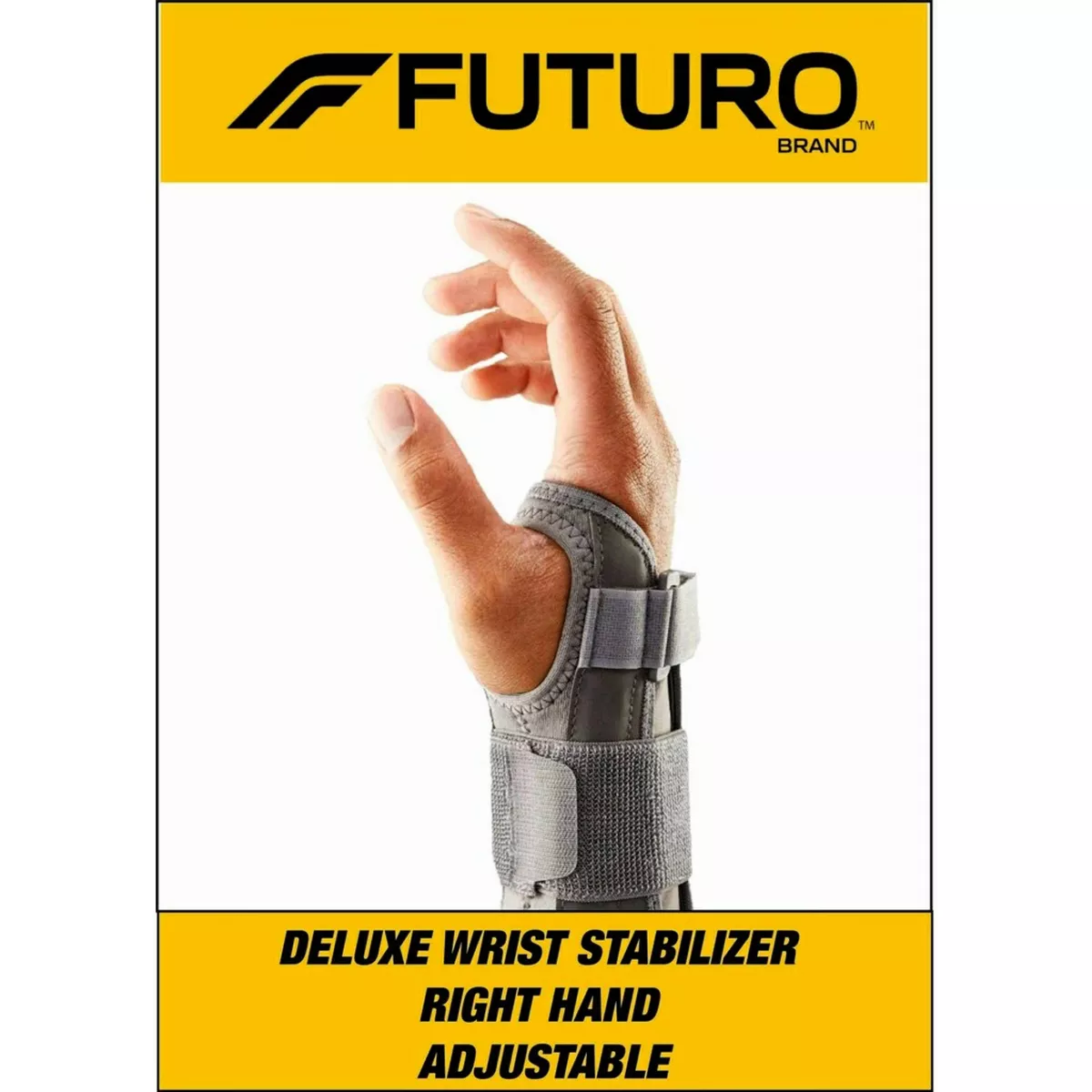Futuro Deluxe Wrist Stabelizer Adjustable Right Hand - Image 7