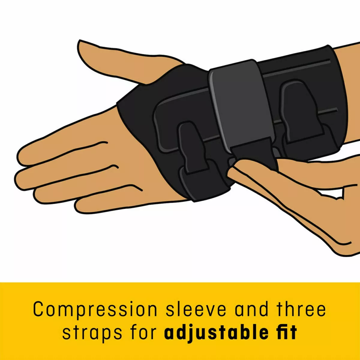 Futuro Energizing Wrist Support Left Hand Small/Medium - Image 4