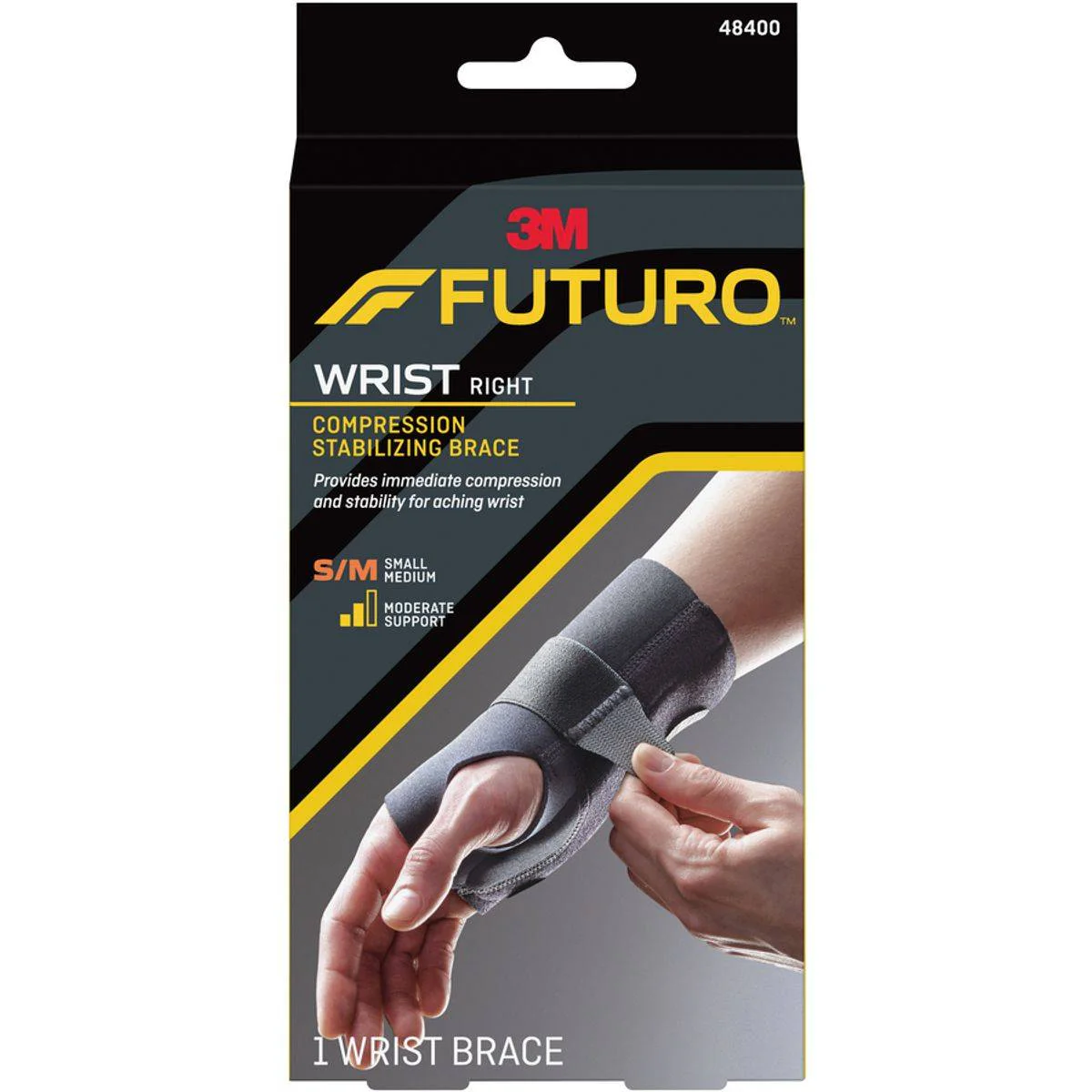 Futuro Energizing Wrist Support Right Hand Small/Medium - Image 2