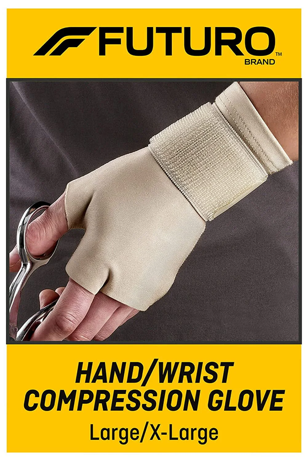 Futuro Hand Wrist Compression Glove Large/X Large - Image 5