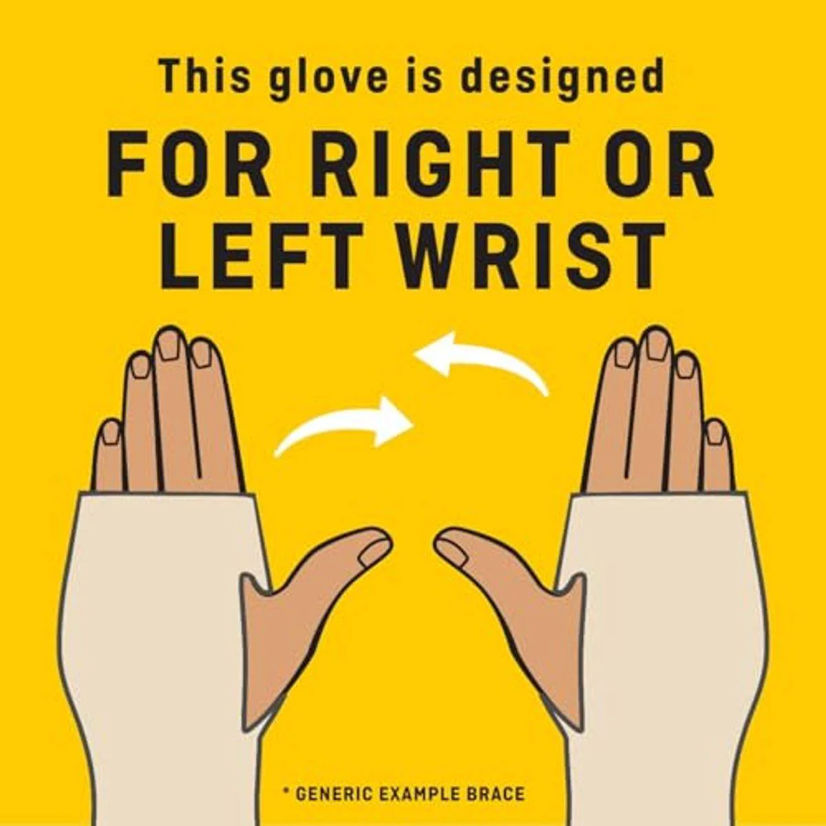 Futuro Hand Wrist Compression Glove Small/Medium - Image 5