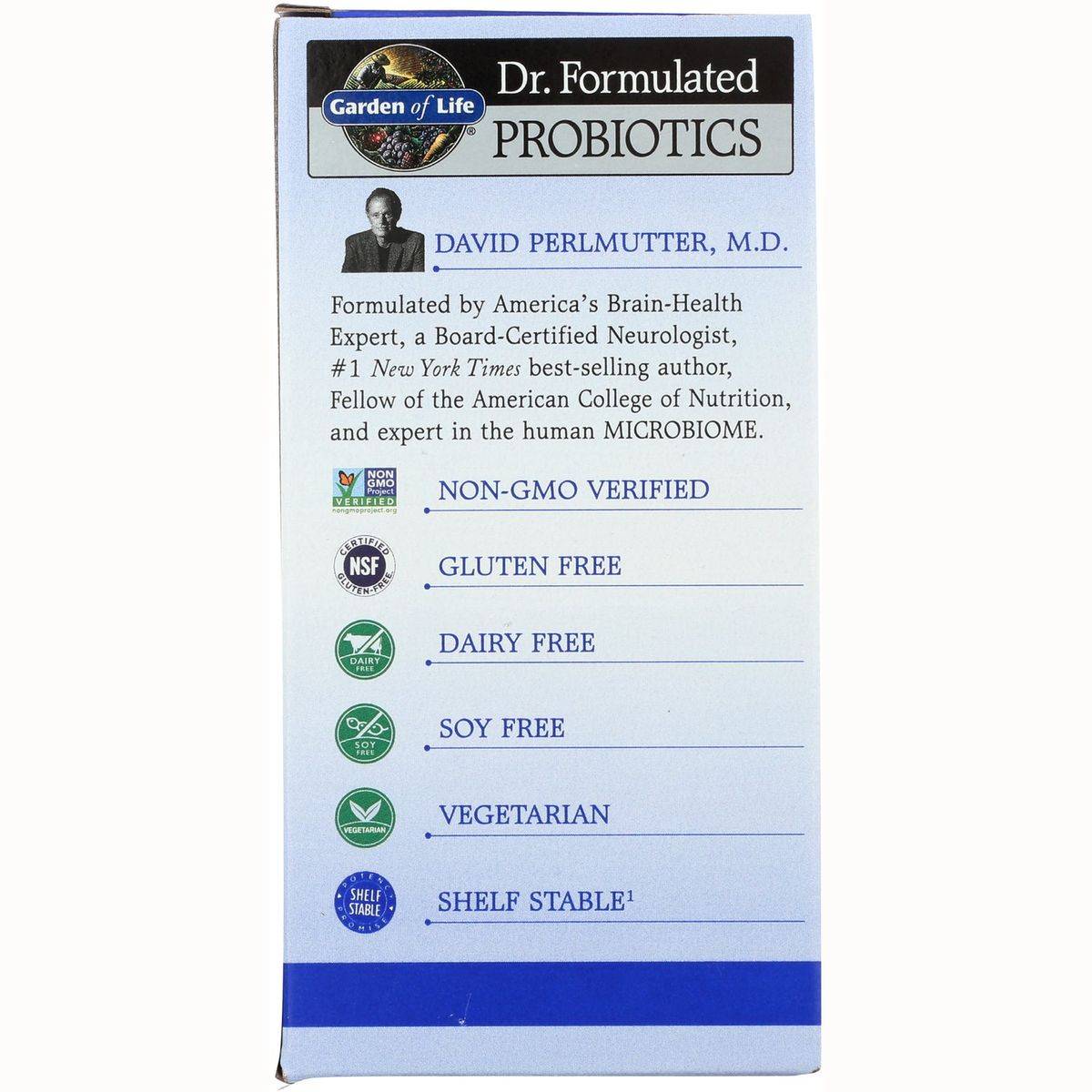Garden of Life Dr Formulated Probiotics Once Daily Mens 30 Capsules - Image 6