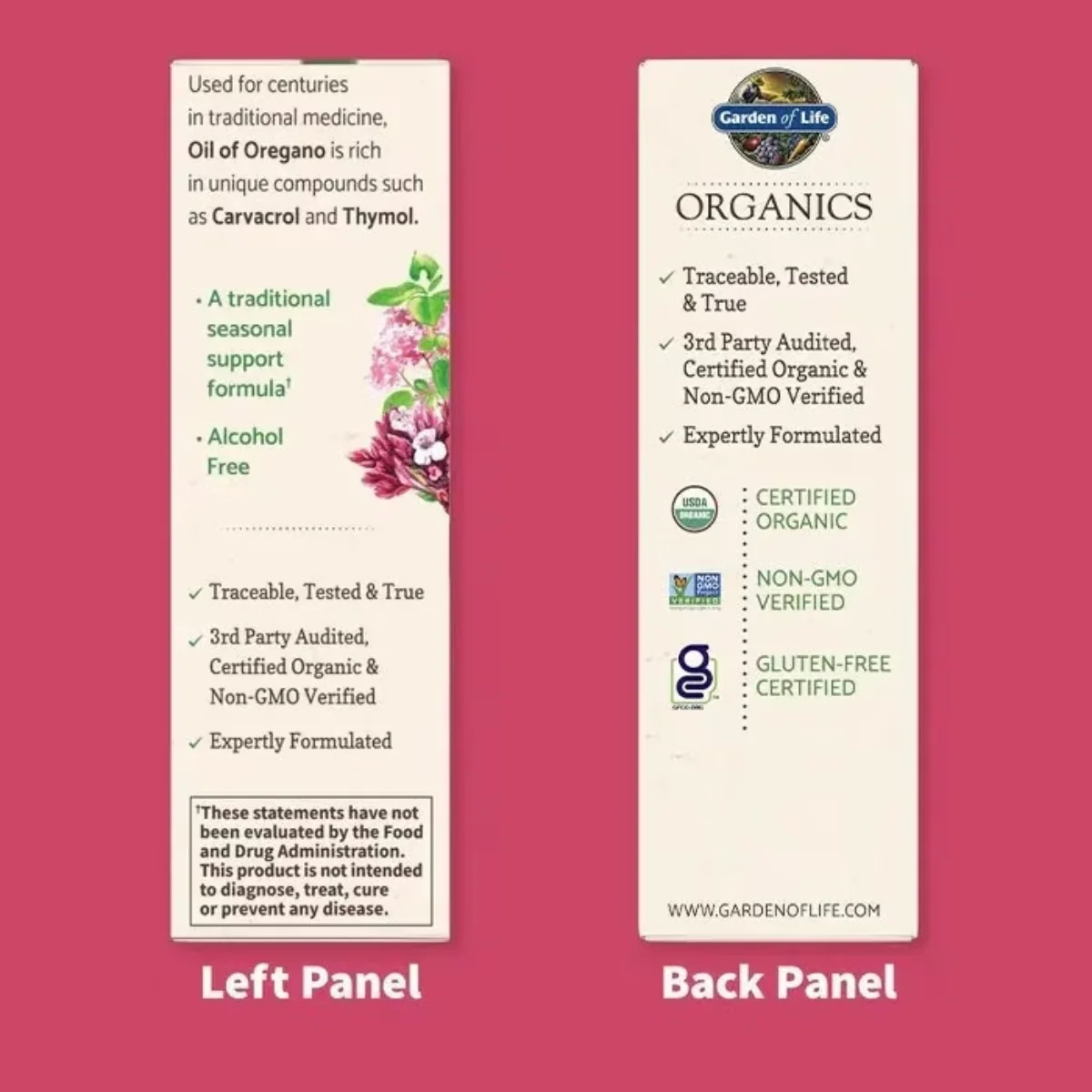 Garden of Life Mykind Organics Oil Of Oregano Seasonal Drops 30ml - Image 3