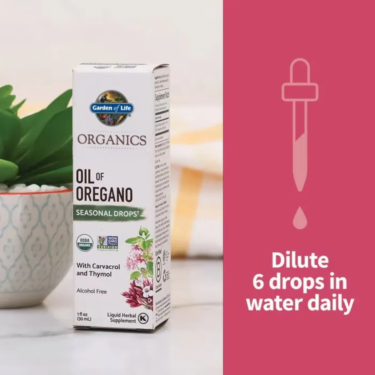 Garden of Life Mykind Organics Oil Of Oregano Seasonal Drops 30ml - Image 4
