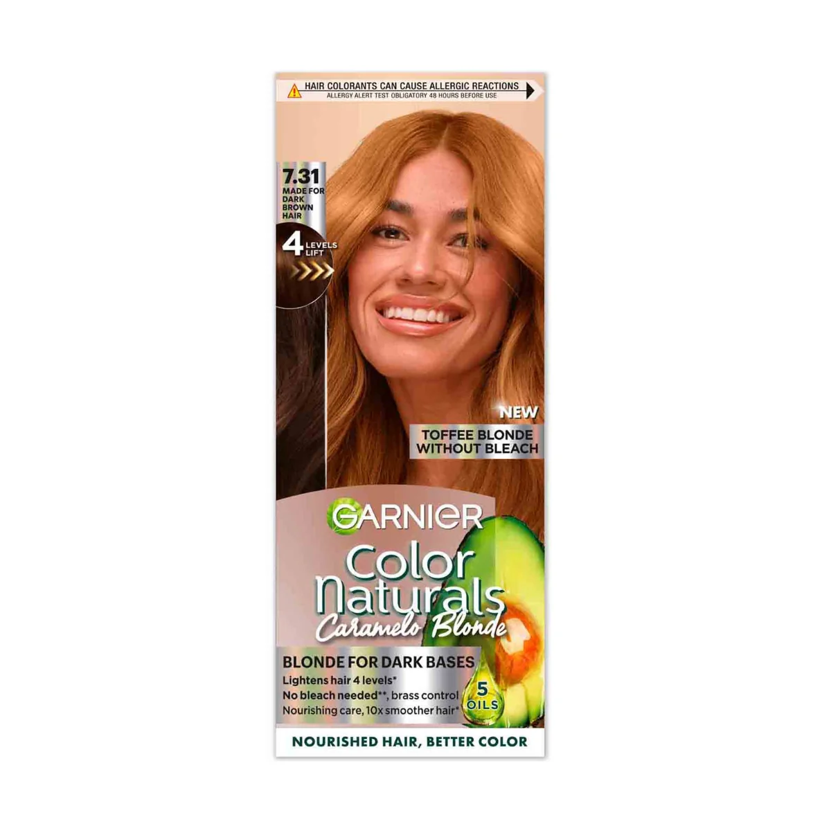 Garnier Color Naturals Caramel Toffee Blonde 7.31