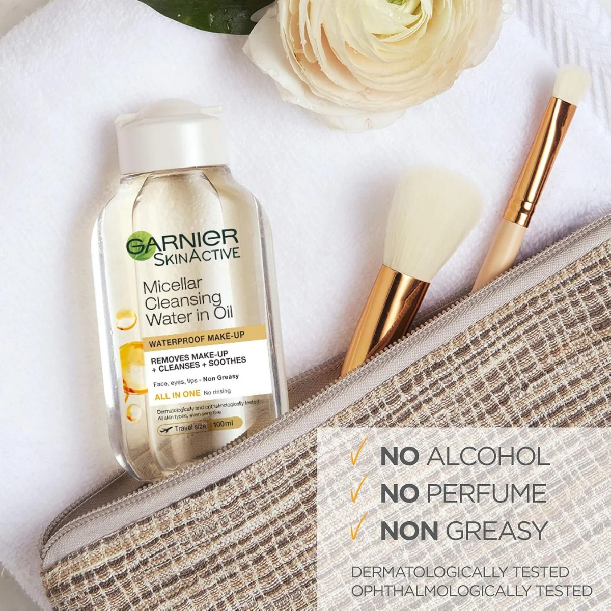 Garnier SkinActive Micellar Cleansing Water in Oil 100ml - Image 2