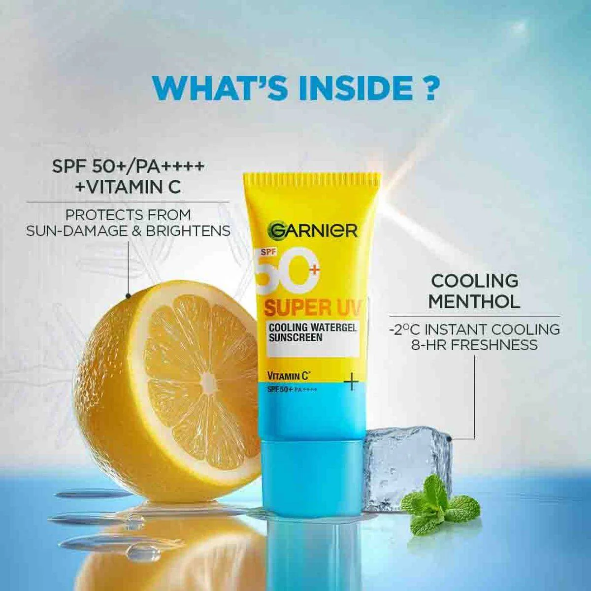 Garnier SkinActive Super UV Cooling Gel SPF50+ 30ml - Image 6