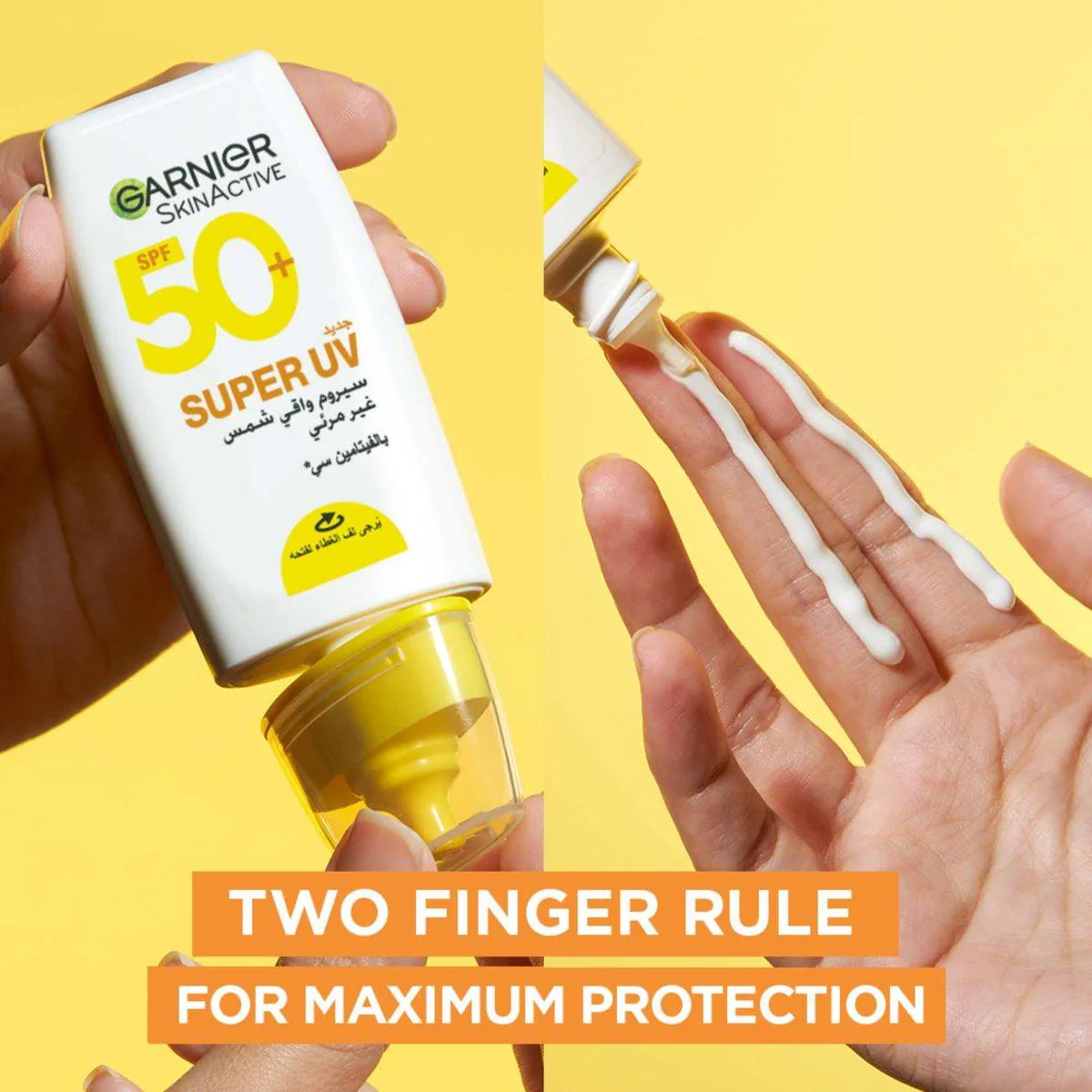 Garnier SkinActive Super UV Invisible Serum Sunscreen SPF 50+ 30ml - Image 3
