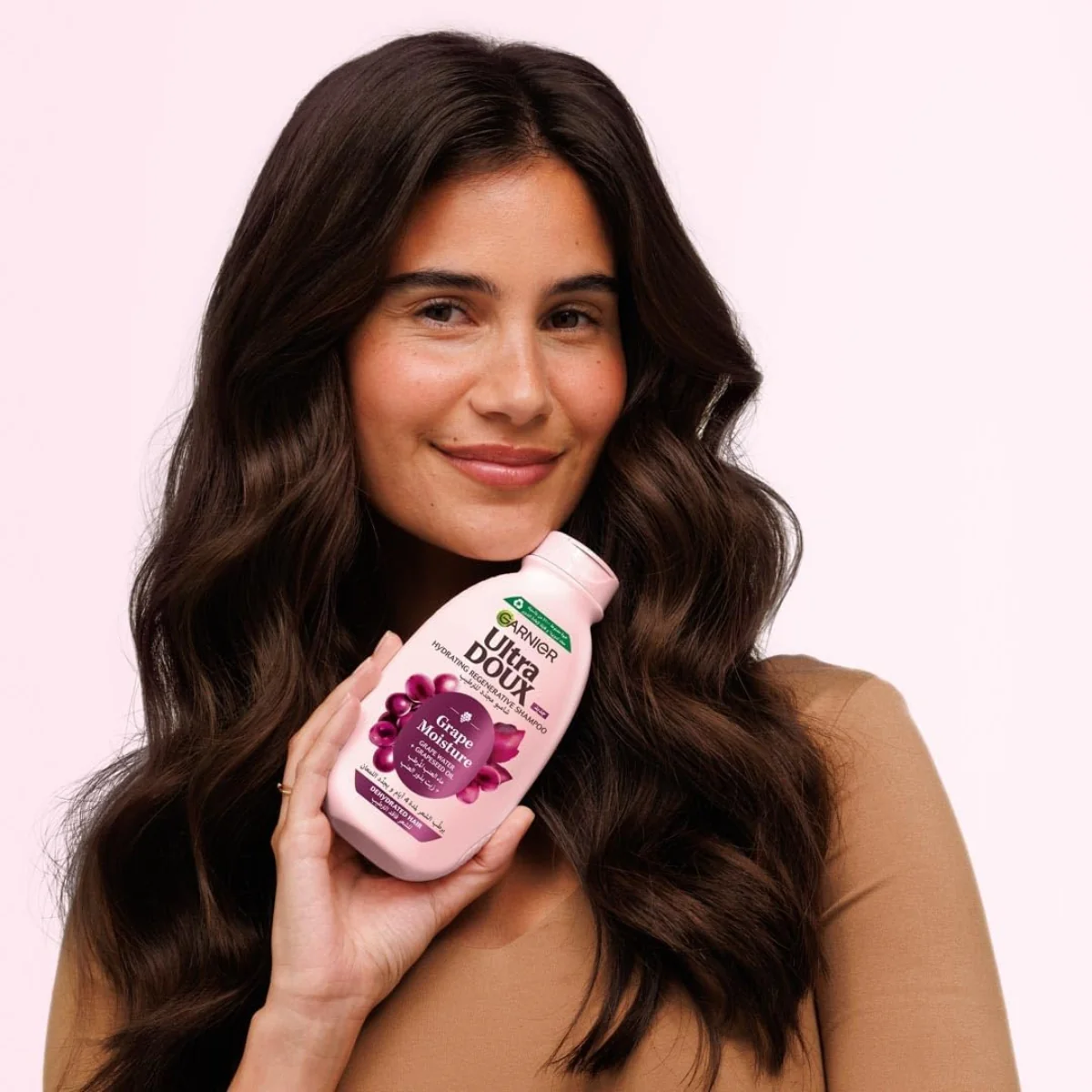 Garnier Ultra Doux Grape Moisture Shampoo 400ml - Image 2