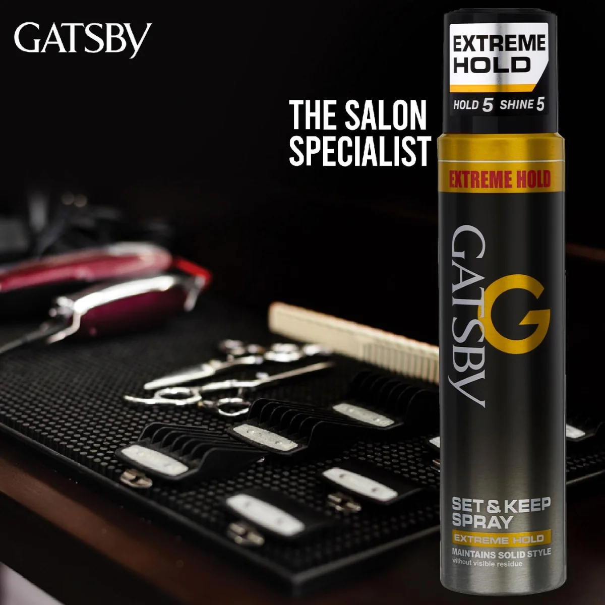 Gatsby Set & Keep Spray Extreme Hold 250ml - Image 4