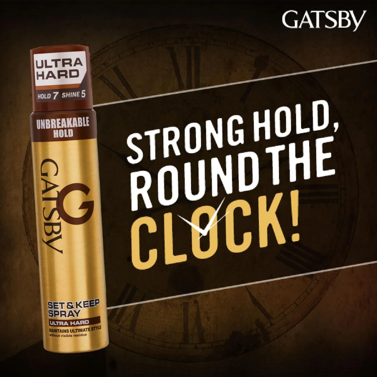 Gatsby Set & Keep Spray Ultra Hard 250ml - Image 3