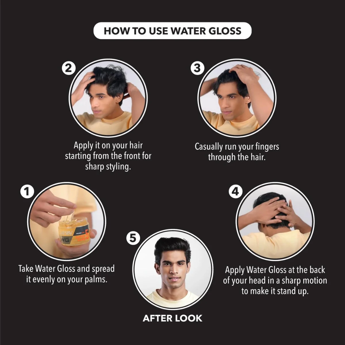 Gatsby Water Gloss Super Hard 150g - Image 4