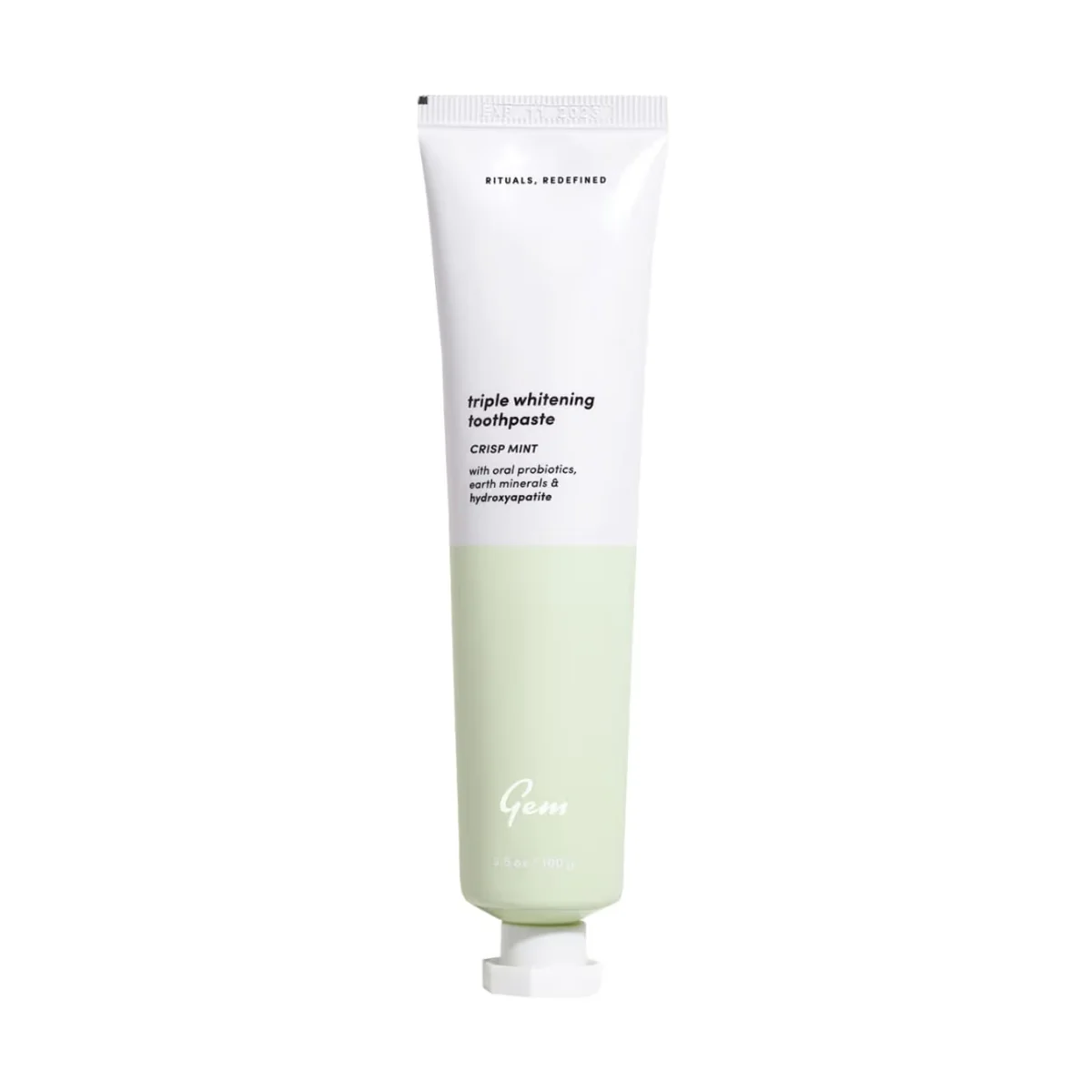 Gem Triple Whitening Toothpaste Crisp Mint 100g