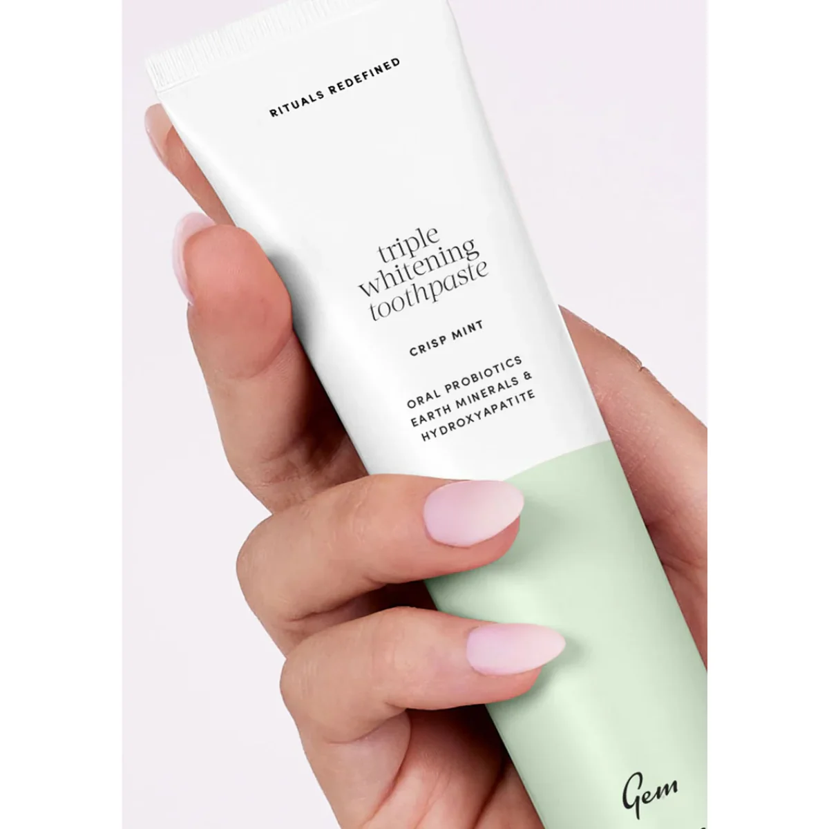 Gem Triple Whitening Toothpaste Crisp Mint 100g - Image 3
