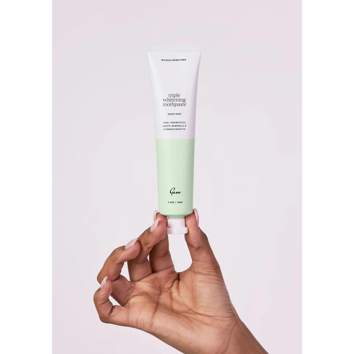 Gem Triple Whitening Toothpaste Crisp Mint 100g - Image 4