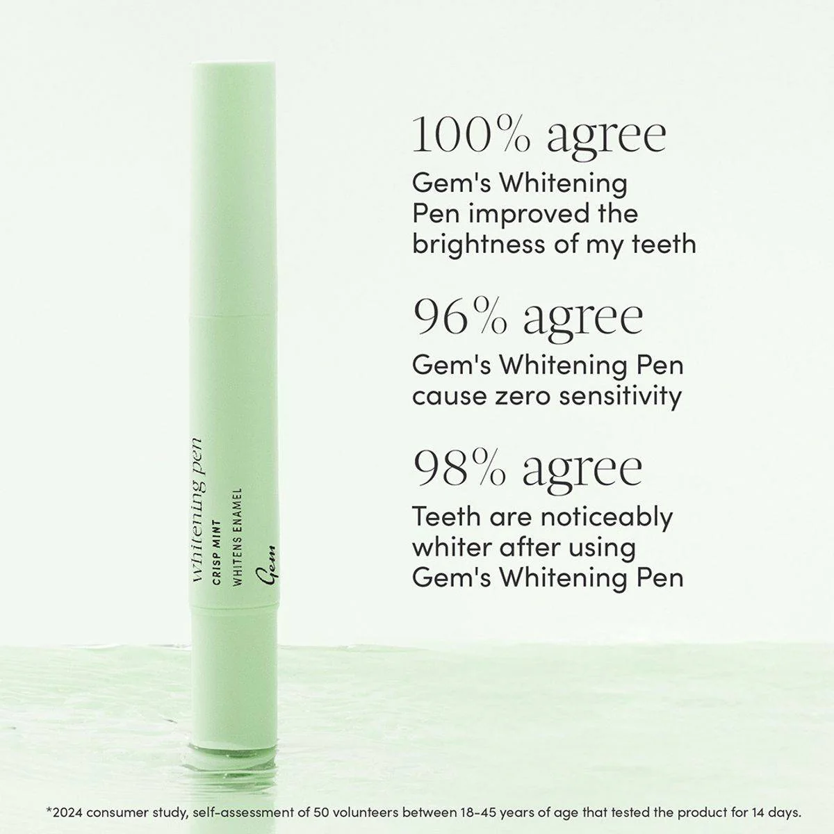 Gem Whitening Pen PAP Crisp Mint 4ml - Image 2