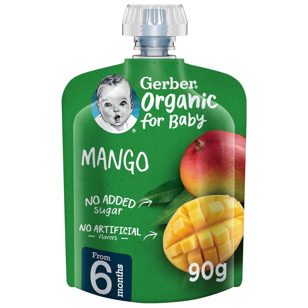 Gerber Organic Mango 90g - Image 2