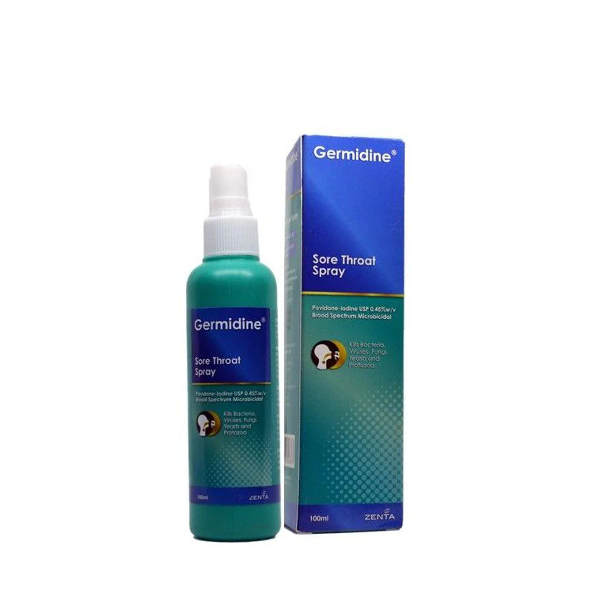 Germidine Sore Throat Solution Spray 100ml - Image 3