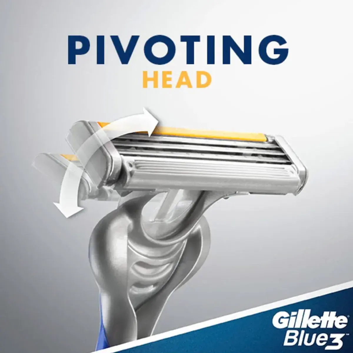 Gillette Razor Disposable Blue3 Comfort 9+3 Count - Image 2