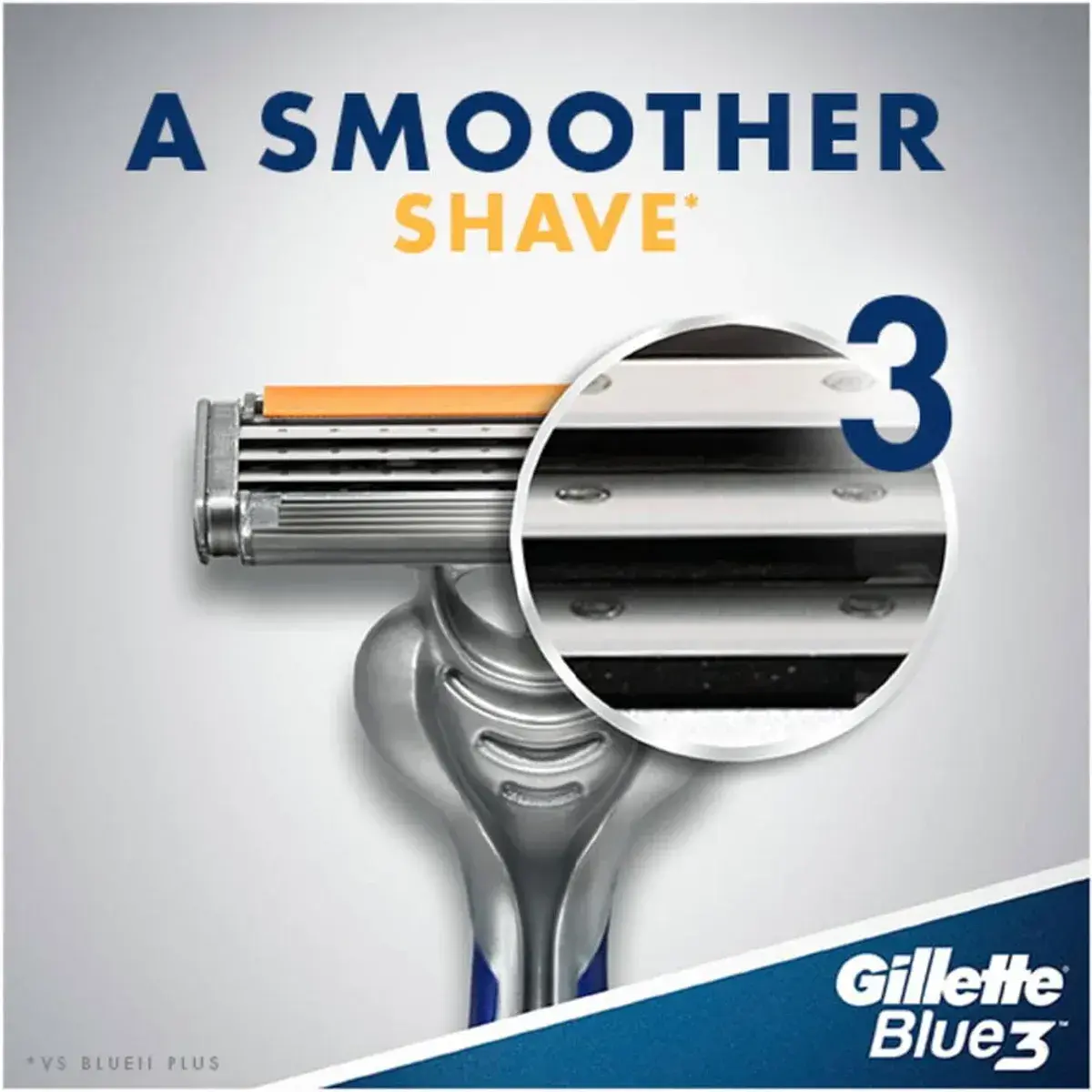 Gillette Razor Disposable Blue3 Comfort 9+3 Count - Image 3