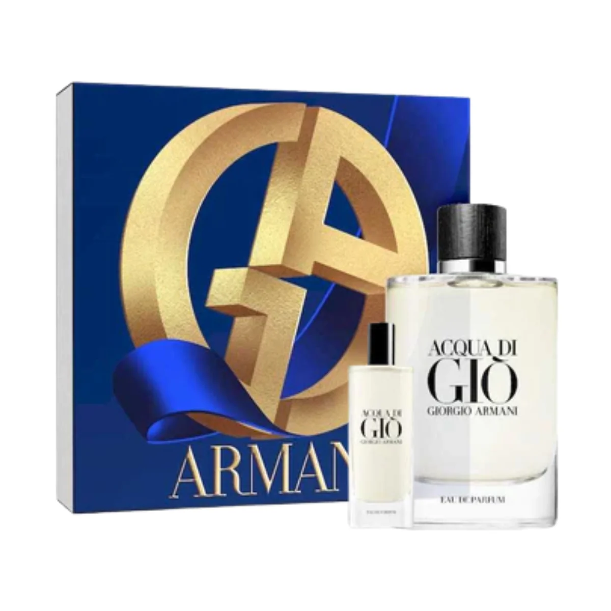Giorgio Armani Acqua Di Gio Pour Homme Eau de Parfum 125ml Refillable + Eau de Parfum 15ml Gift Set