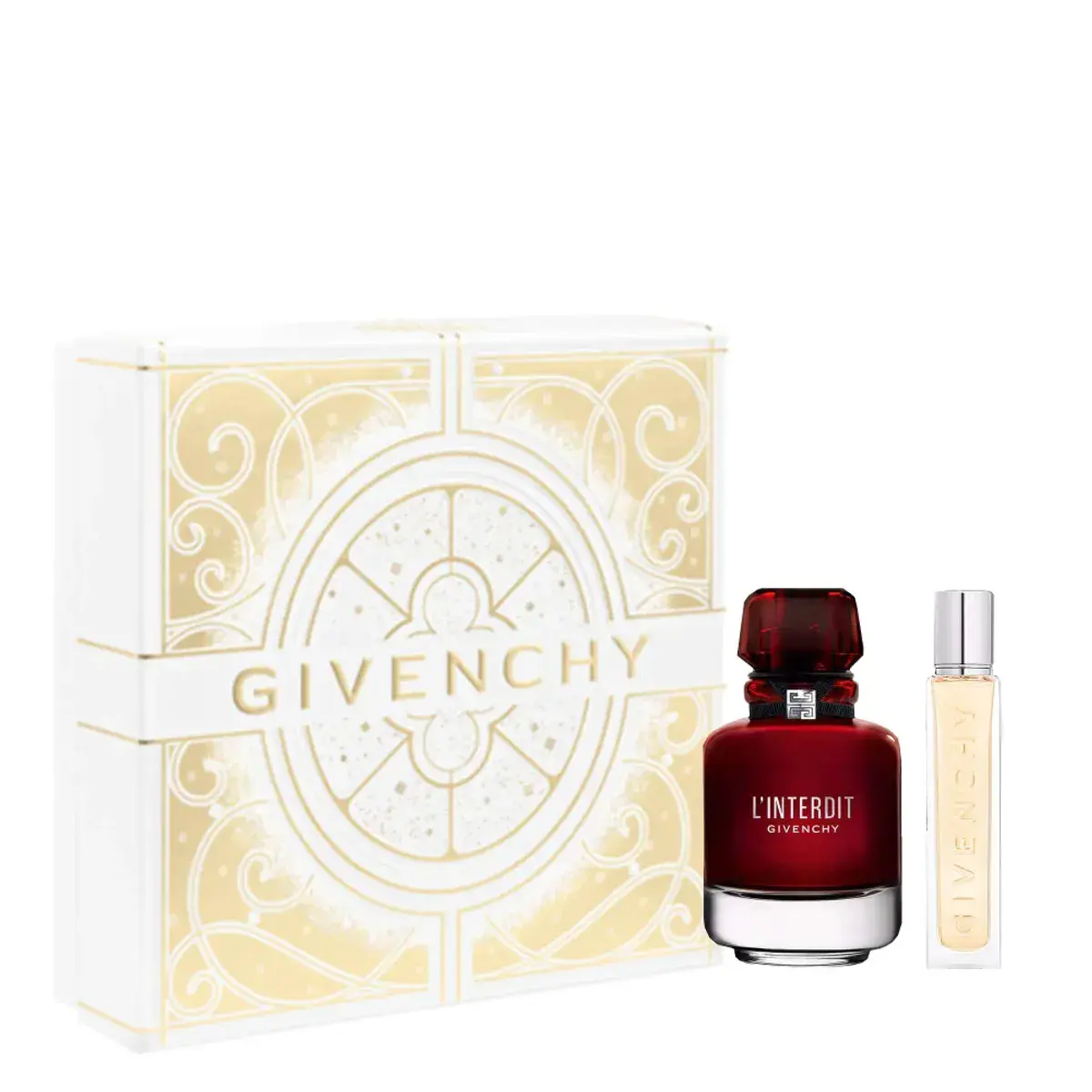 Givenchy L'Interdit Eau de Parfum Rouge 50ml + Eau de Parfum 12.5l Travel Spray Gift Set - Image 2