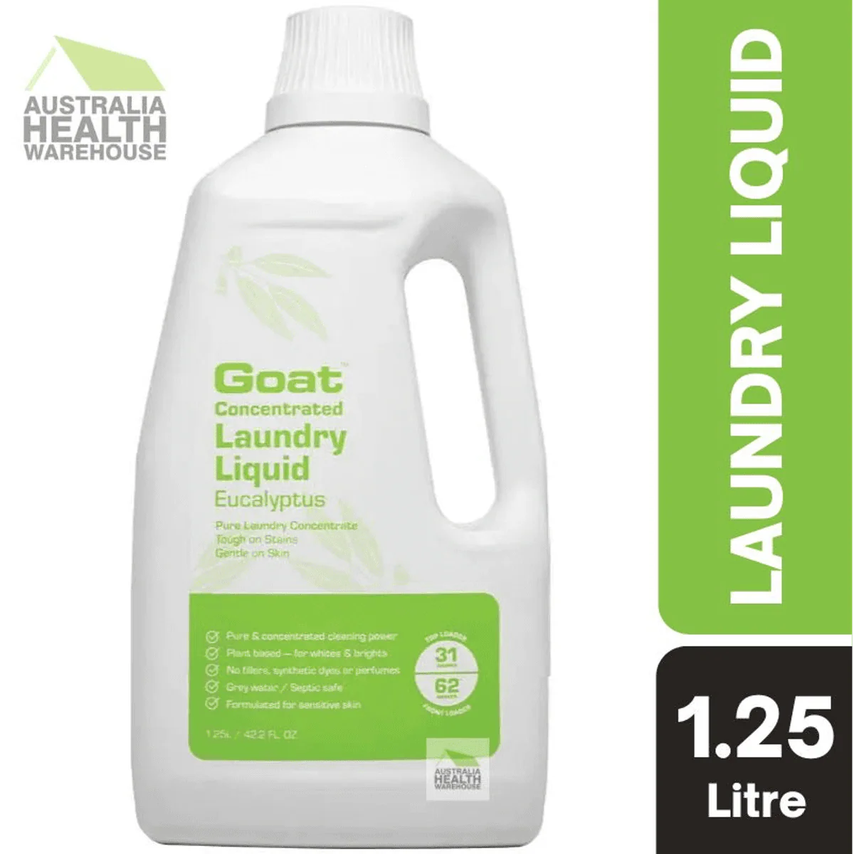 Goat Concentrated Laundry Liquid Eucalyptus 1.25L