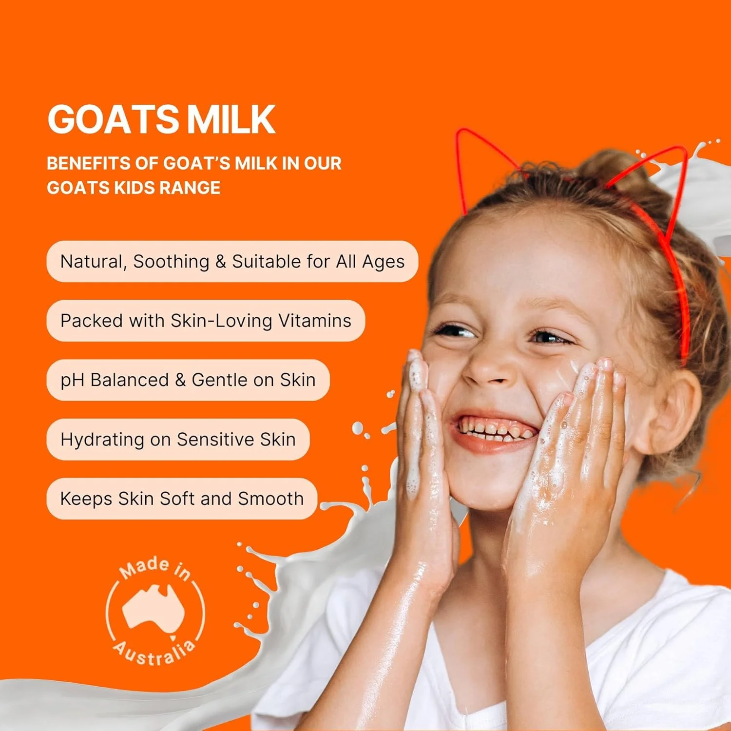 Goat Kids Organic Body Wash 300ml - Image 3