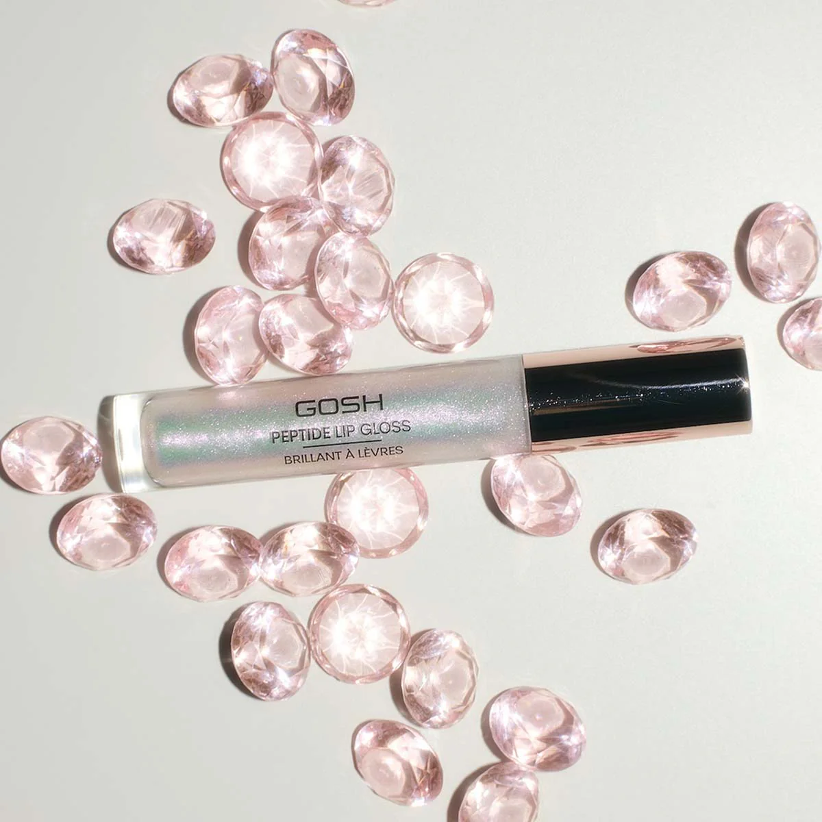 Gosh Peptide Lip Gloss 001 Diamond 7ml - Image 4