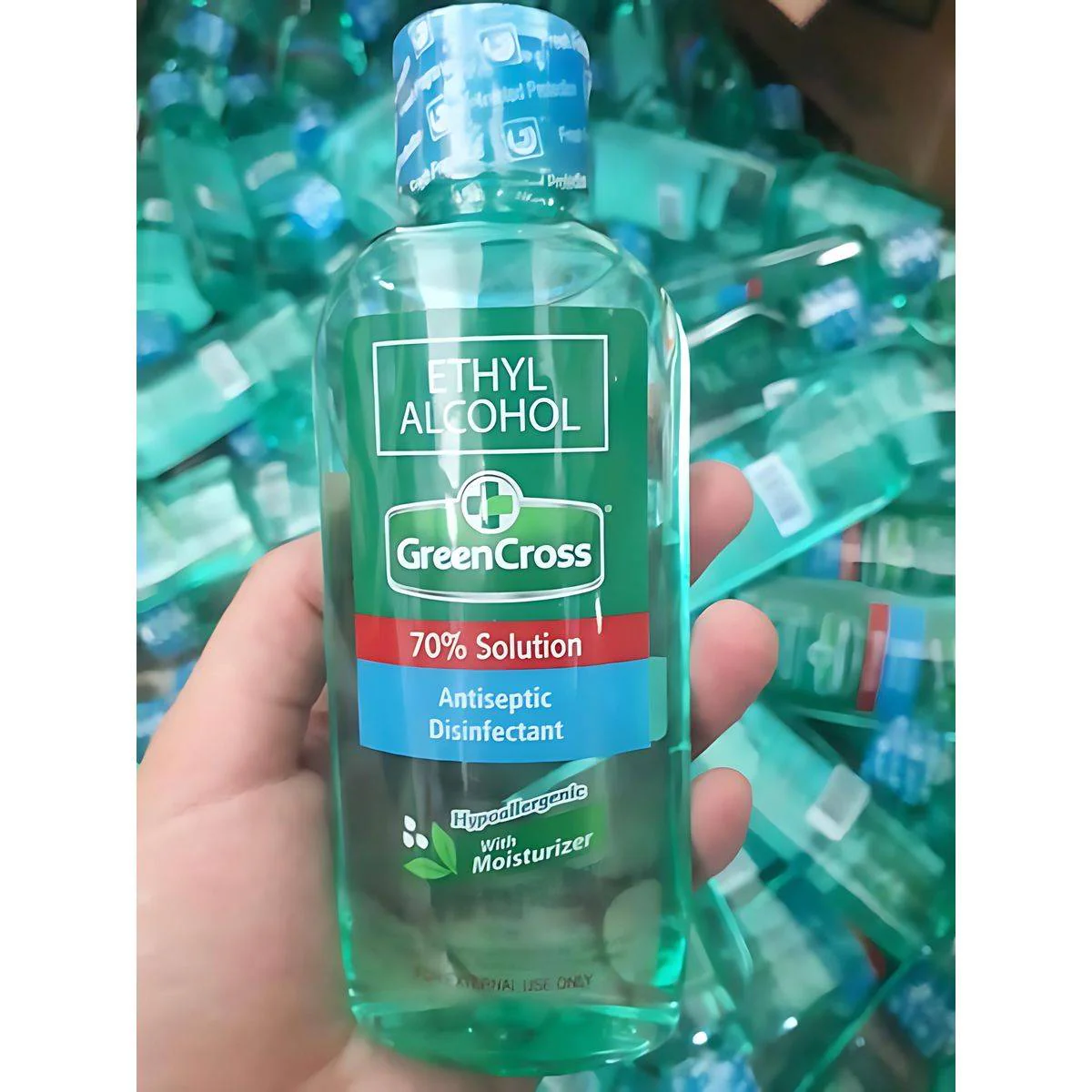 Green Cross Ethyl Alcohol 70% Solution with Moisturizer 250ml - Image 5