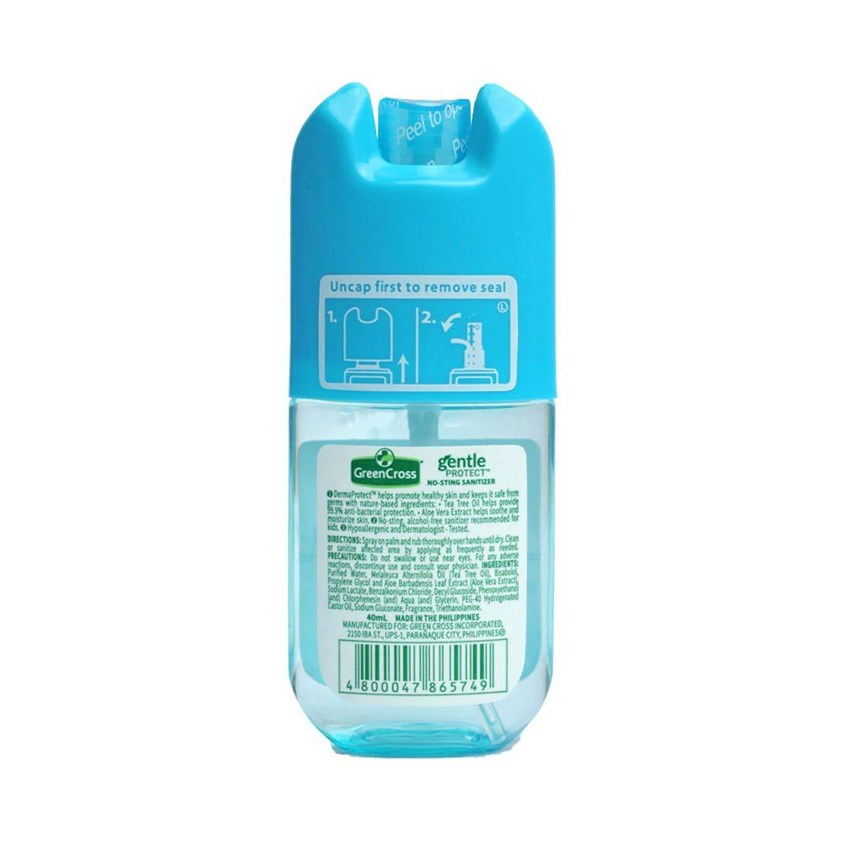 Green Cross Gentle Protect Sanitizer Spray 40ml - Image 3