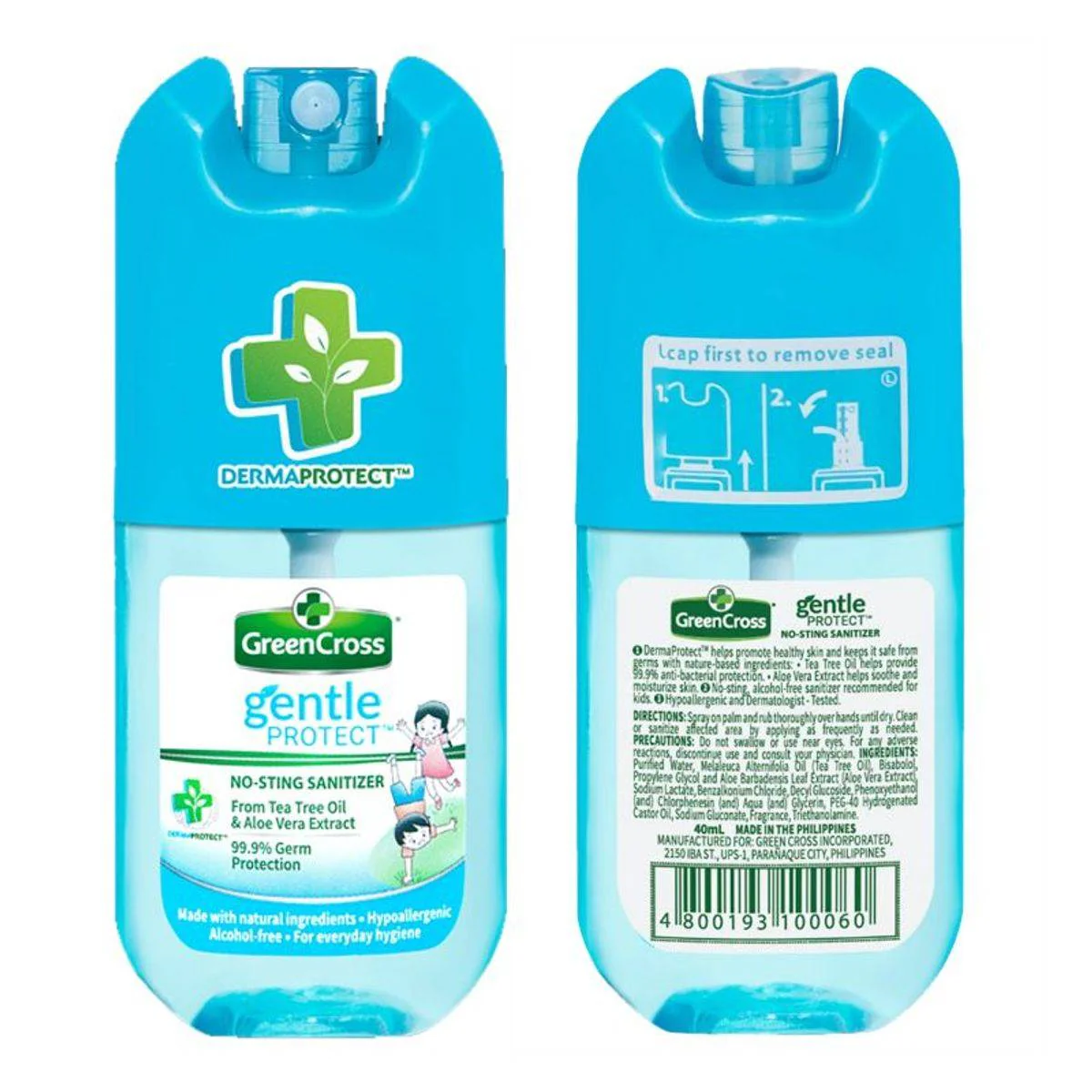 Green Cross Gentle Protect Sanitizer Spray 40ml - Image 4
