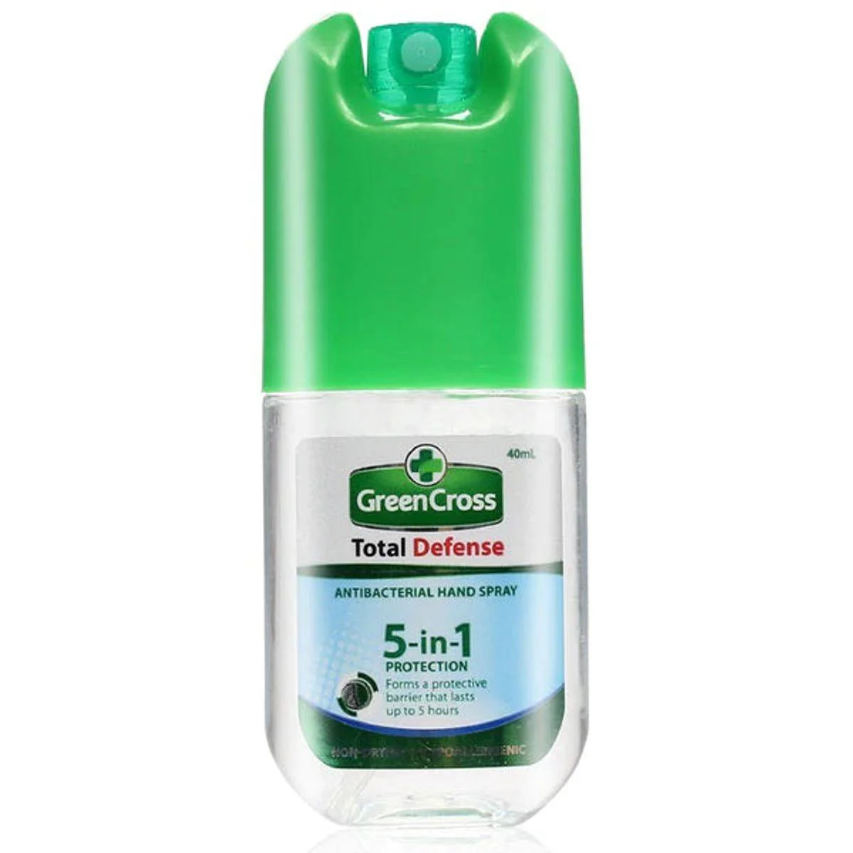 Green Cross Total Defense 5 In 1 Protection Hand Spray 40ml - Image 2