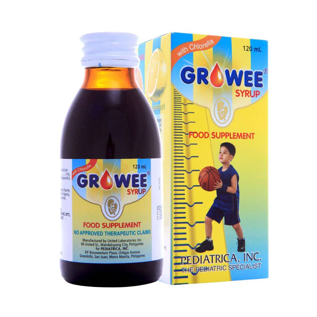 Growee with Chlorella Syrup 120ml - Image 2