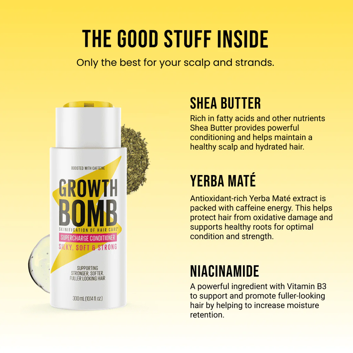 Growth Bomb Hair Growth Conditioner 300ml - Image 3